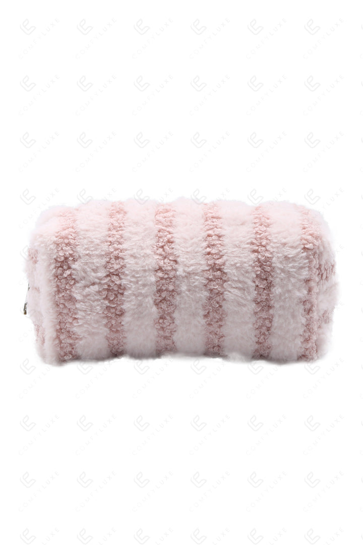 STRIPED PATTERN TRAVEL POUCH BAGS
