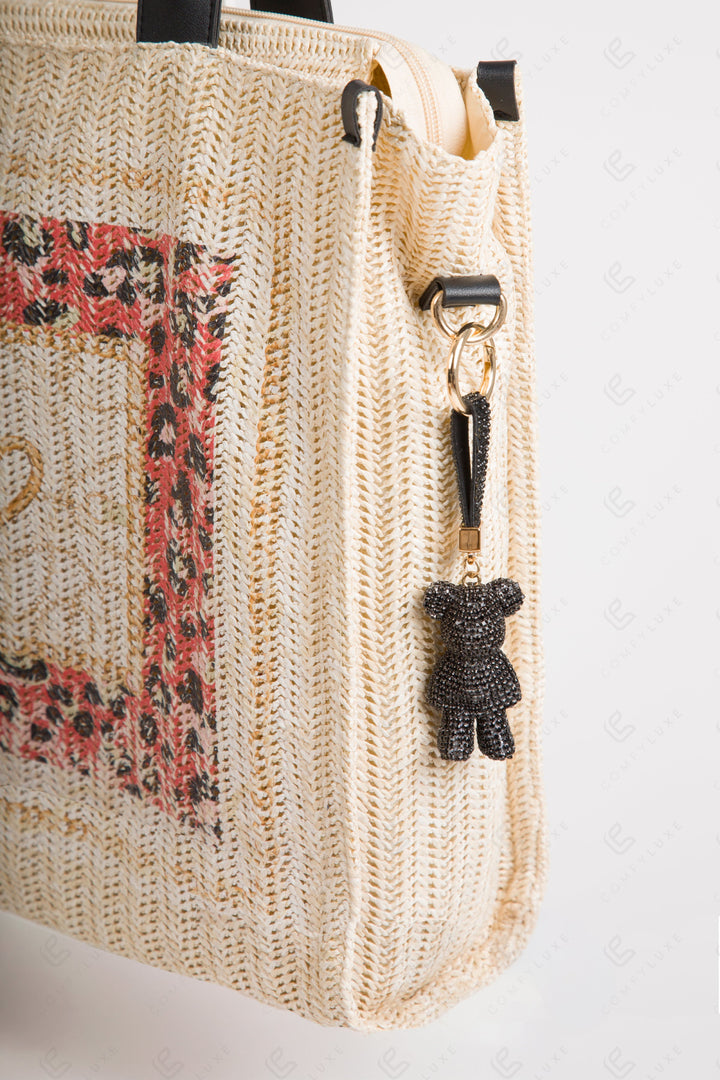 TEDDY BEAR KEYCHAIN/BAG CHARM KEYCHAINS