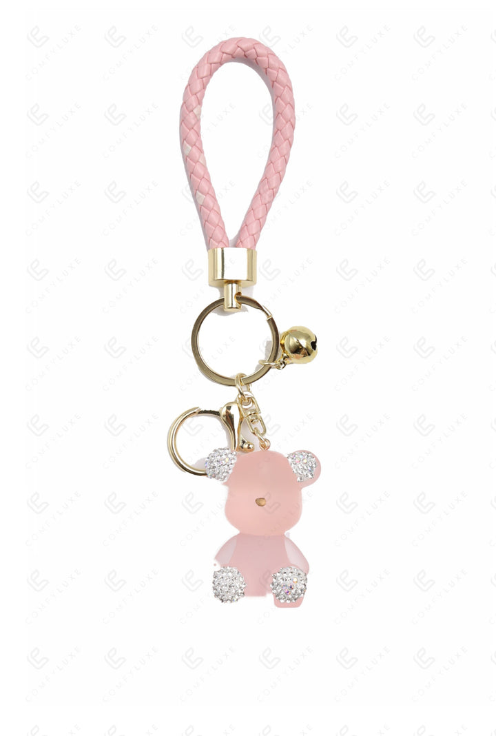TEDDY BEAR KEYCHAIN/BAG CHARM KEYCHAINS