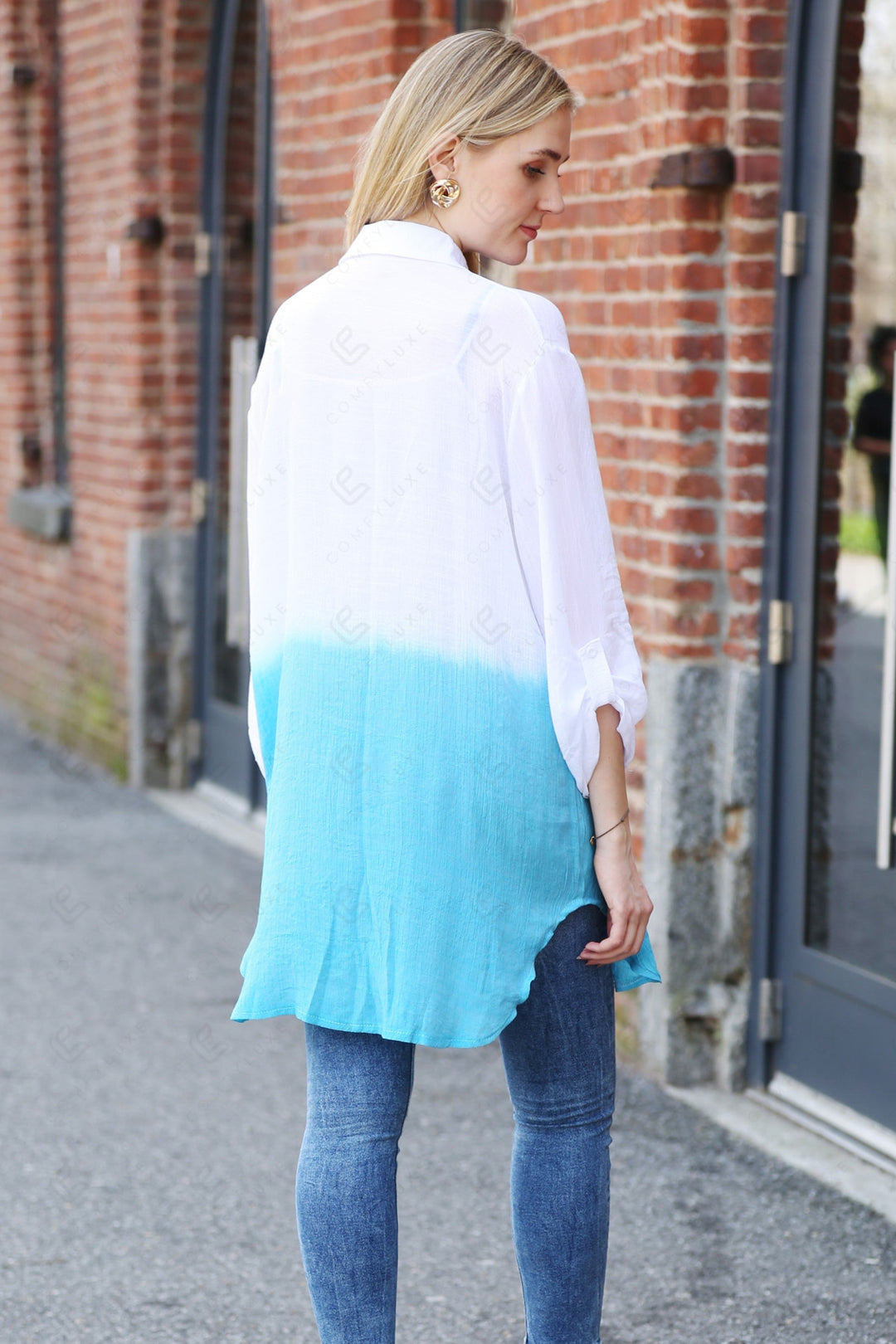 TIE-DYE PATTERN SHIRT APPAREL