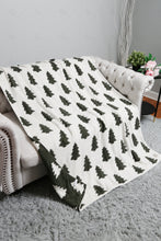 Load image into Gallery viewer, TREE PATTERN THROW BLANKET TREE THROW BLANKETS
