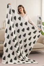 Load image into Gallery viewer, TREE PATTERN THROW BLANKET TREE THROW BLANKETS
