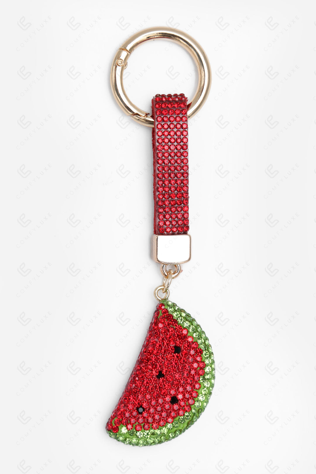 WATERMELON KEYCHAIN/BAG CHARM RED KEYCHAINS